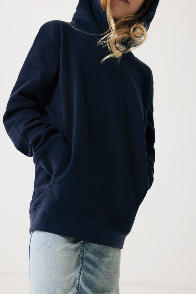 IQONIQ Yengo kids recycled cotton hoodie with sidepockets