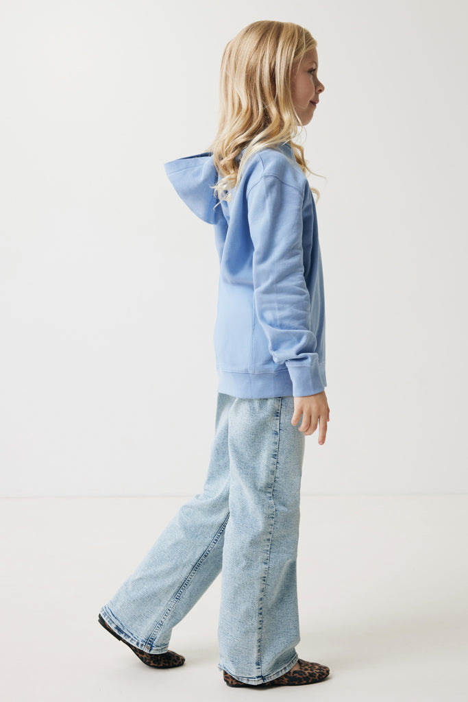 IQONIQ Yengo kids recycled cotton hoodie with sidepockets