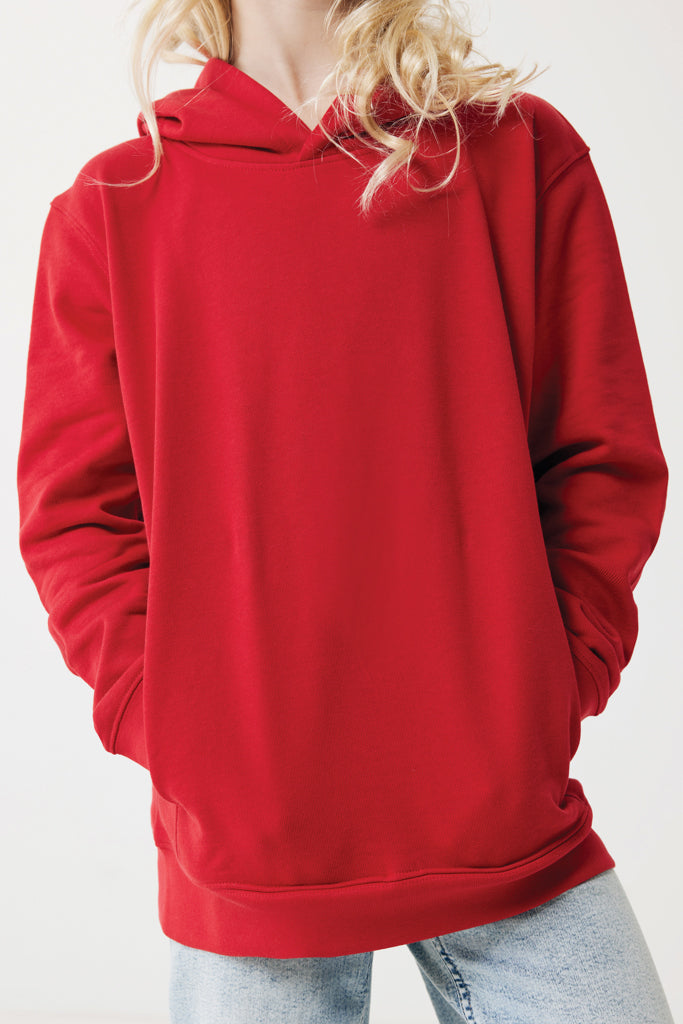 IQONIQ Yengo kids recycled cotton hoodie with sidepockets