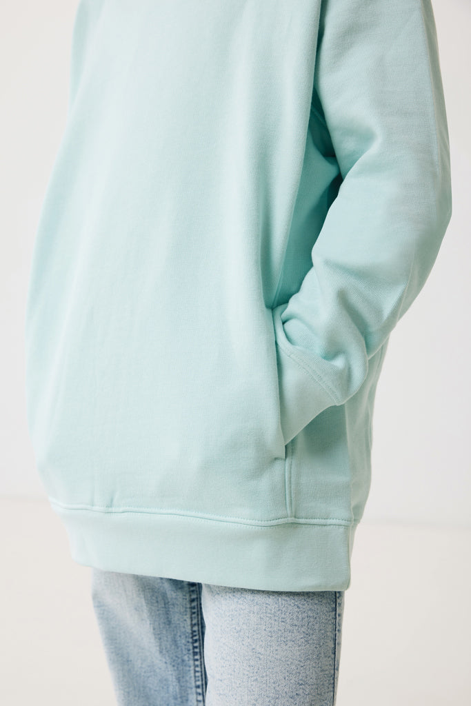 IQONIQ Yengo kids recycled cotton hoodie with sidepockets