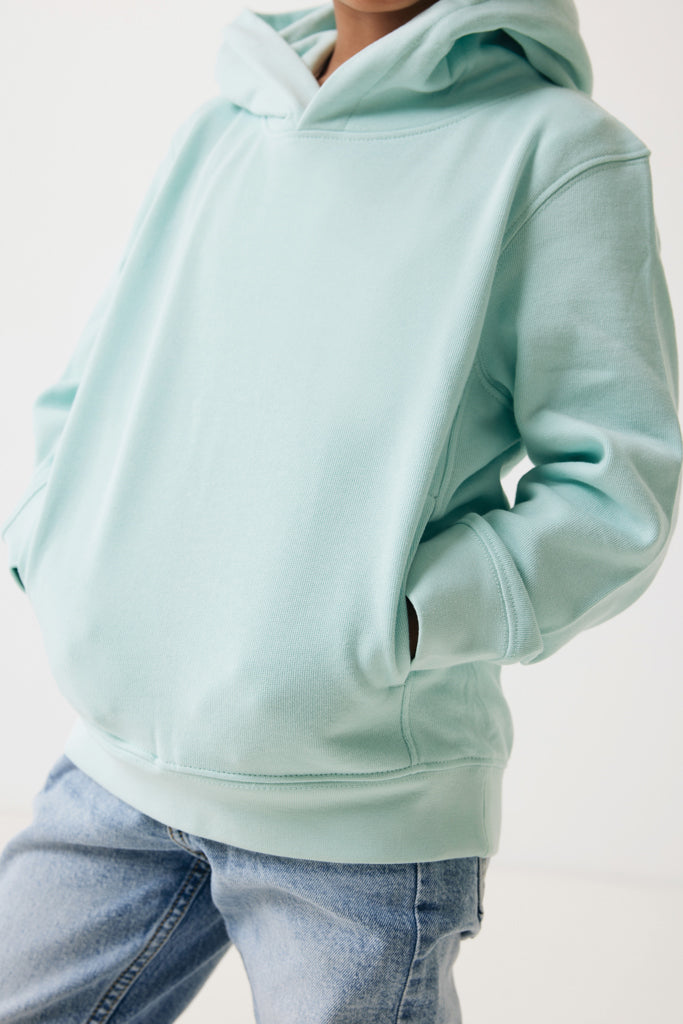 IQONIQ Yengo kids recycled cotton hoodie with sidepockets