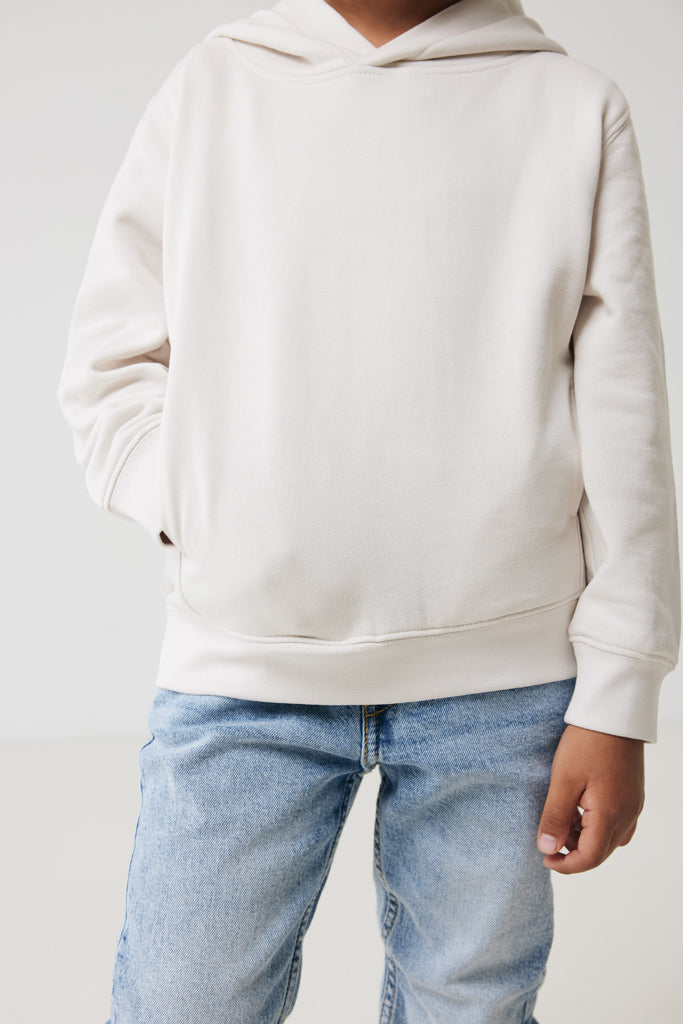 IQONIQ Yengo kids recycled cotton hoodie with sidepockets