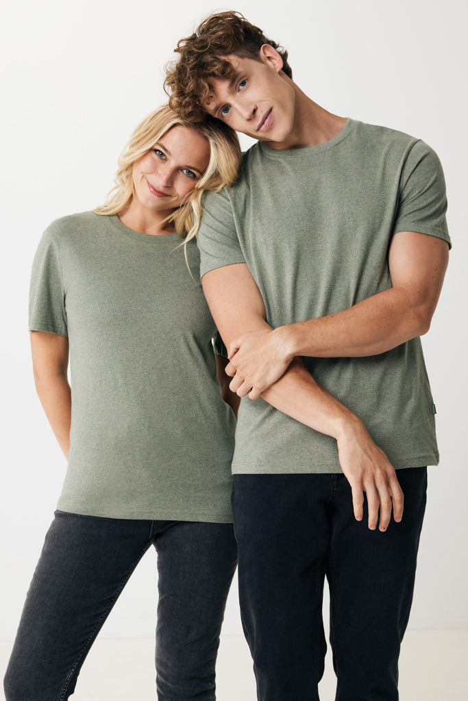 IQONIQ Manuel recycled cotton t-shirt undyed