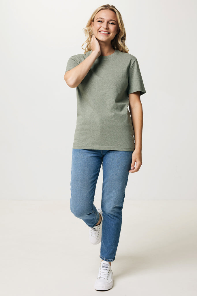 IQONIQ Manuel recycled cotton t-shirt undyed
