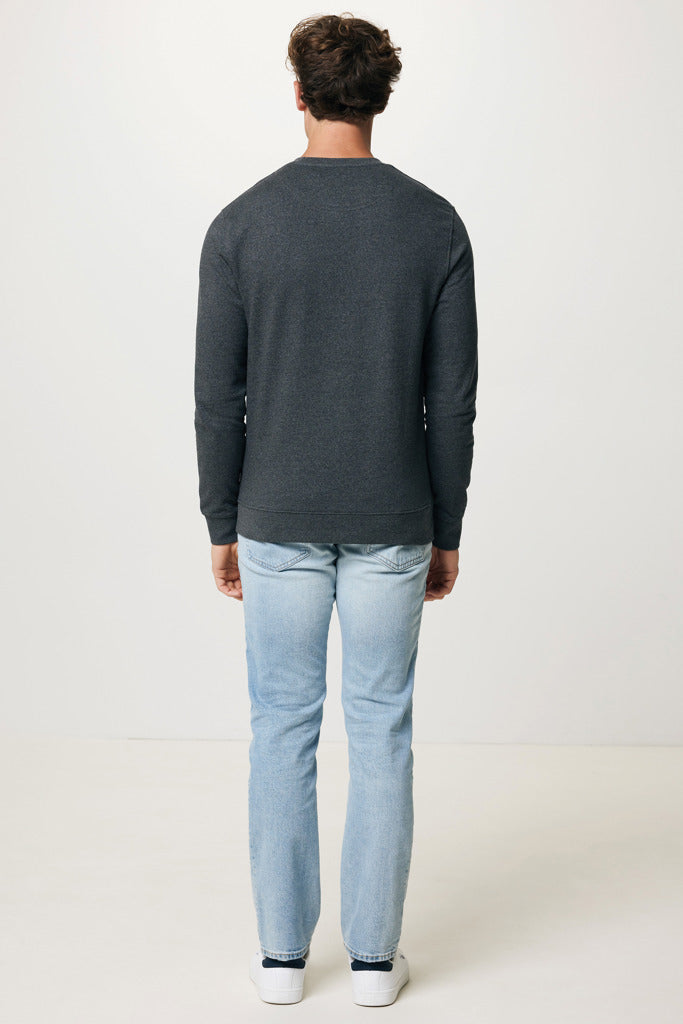 IQONIQ Denali recycled cotton crew neck undyed