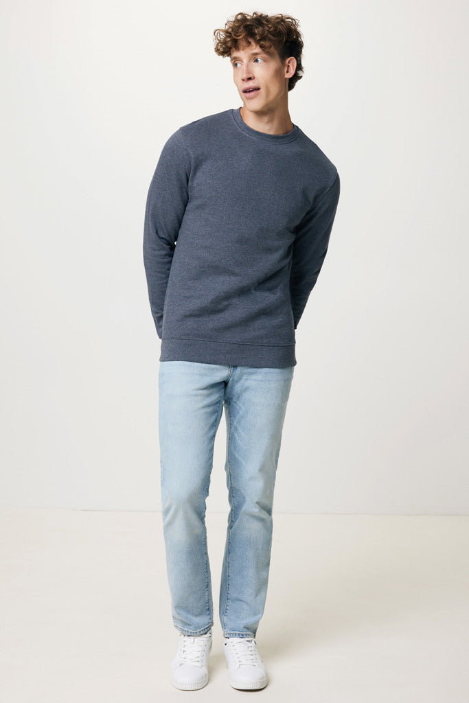 IQONIQ Denali recycled cotton crew neck undyed
