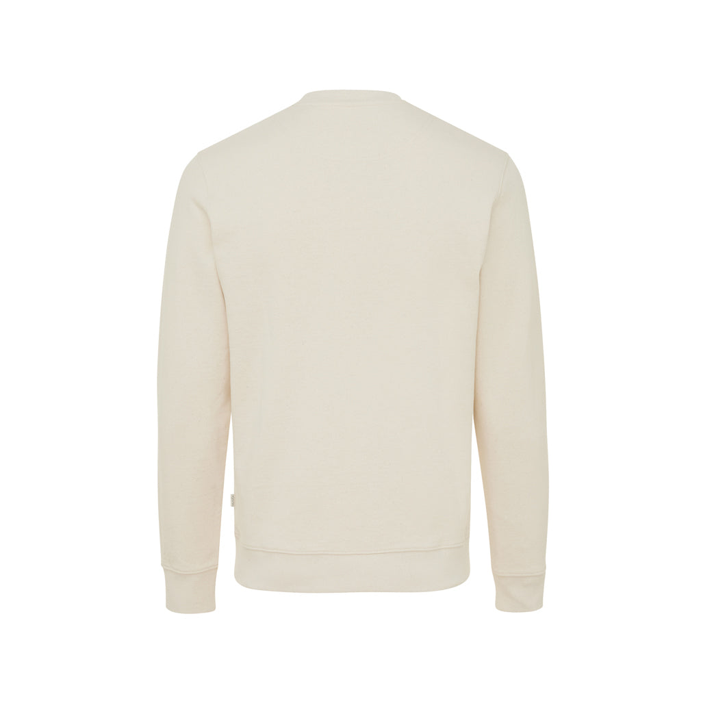 IQONIQ Denali recycled cotton crew neck undyed