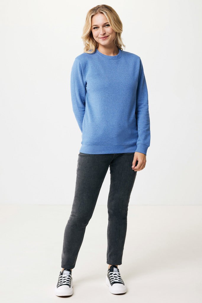 IQONIQ Denali recycled cotton crew neck undyed