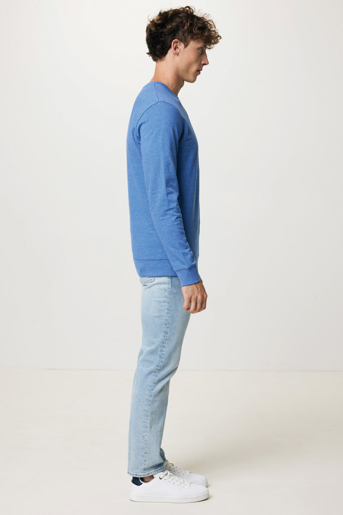 IQONIQ Denali recycled cotton crew neck undyed