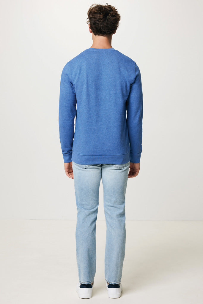 IQONIQ Denali recycled cotton crew neck undyed