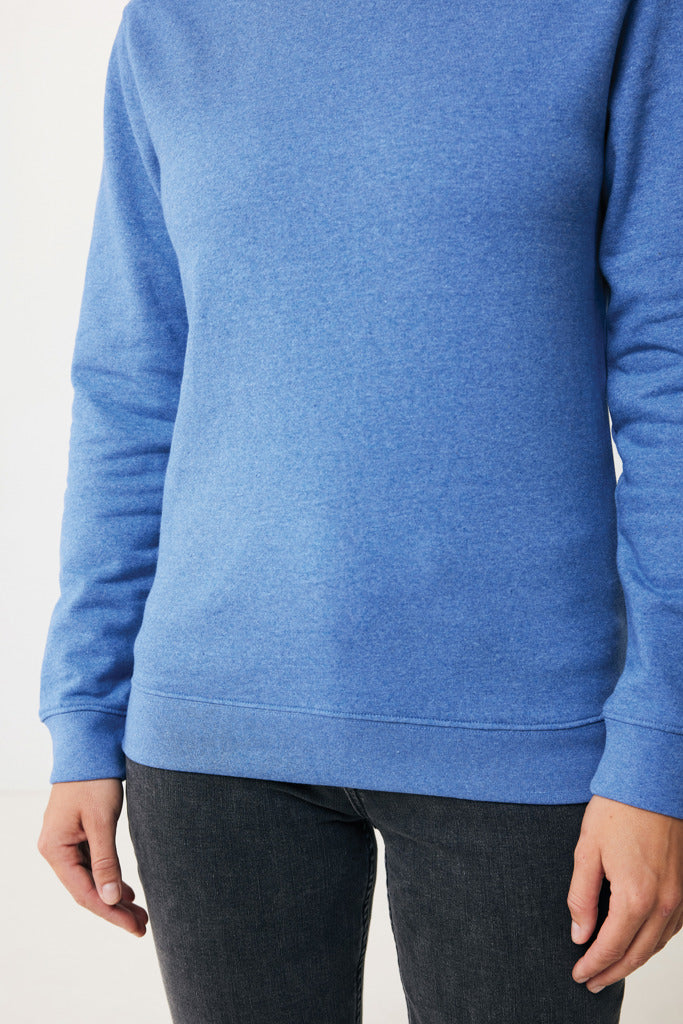 IQONIQ Denali recycled cotton crew neck undyed