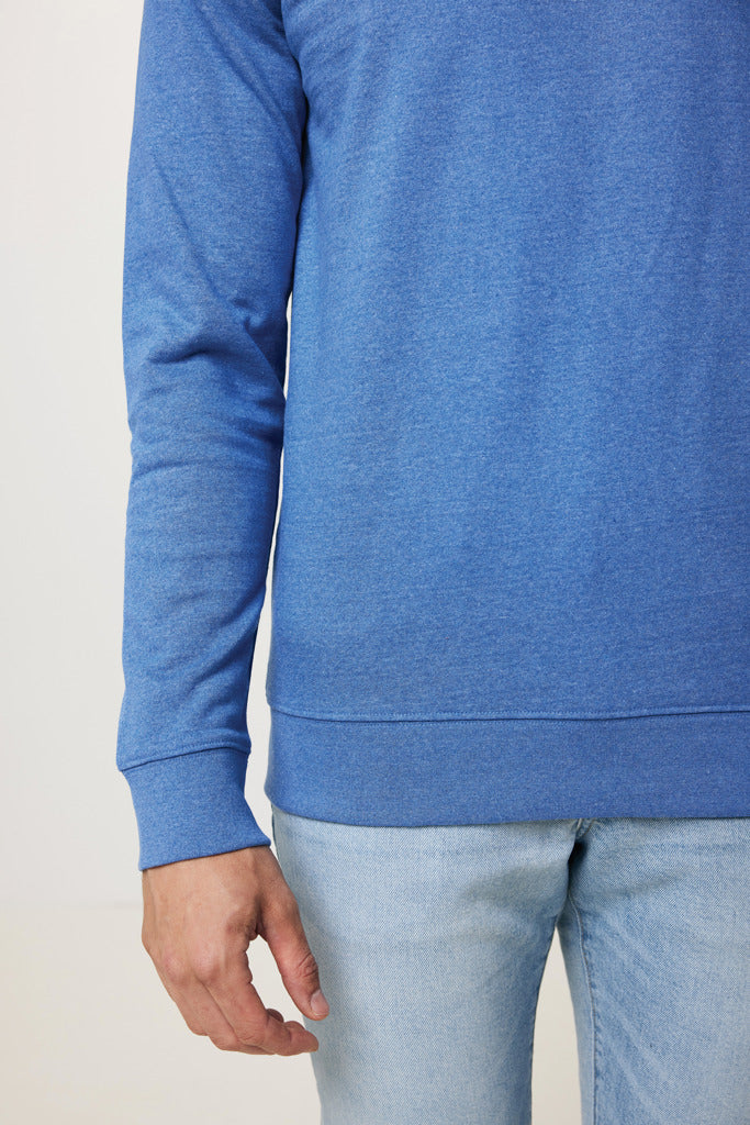 IQONIQ Denali recycled cotton crew neck undyed