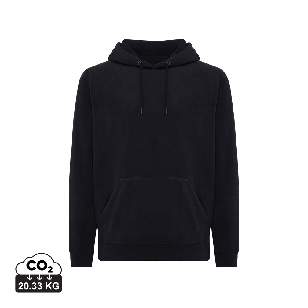 IQONIQ Trivor recycled polyester microfleece hoodie