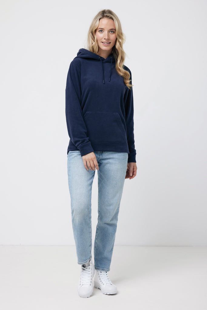 IQONIQ Trivor recycled polyester microfleece hoodie