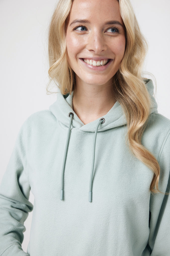 IQONIQ Trivor recycled polyester microfleece hoodie