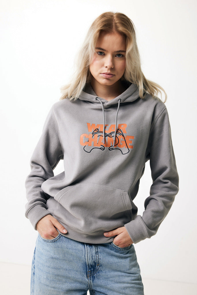 IQONIQ Trivor recycled polyester microfleece hoodie