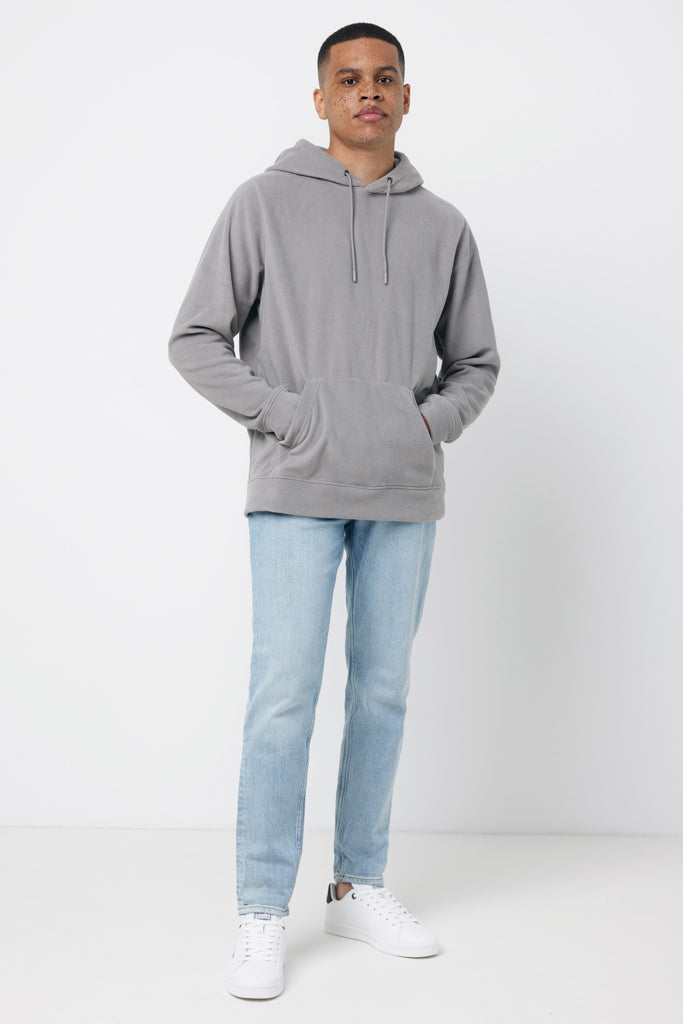 IQONIQ Trivor recycled polyester microfleece hoodie