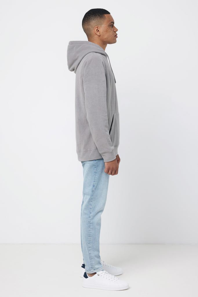 IQONIQ Trivor recycled polyester microfleece hoodie