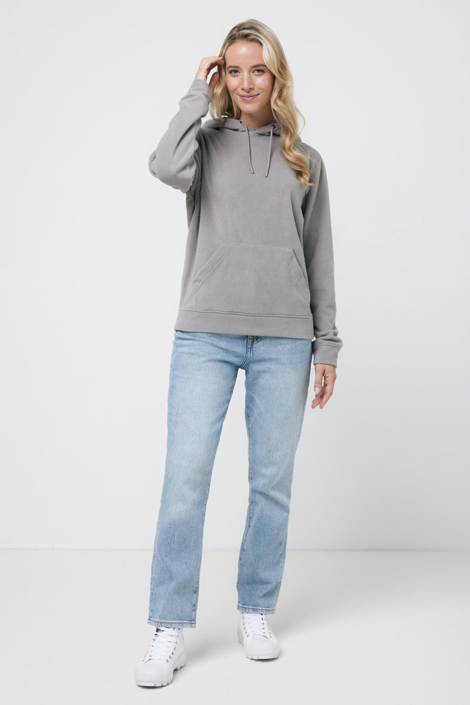 IQONIQ Trivor recycled polyester microfleece hoodie