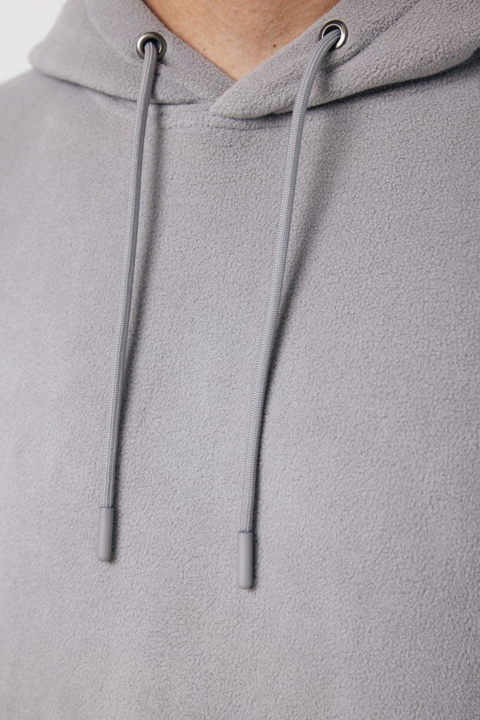 IQONIQ Trivor recycled polyester microfleece hoodie