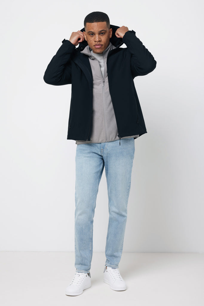 IQONIQ Trivor recycled polyester microfleece hoodie