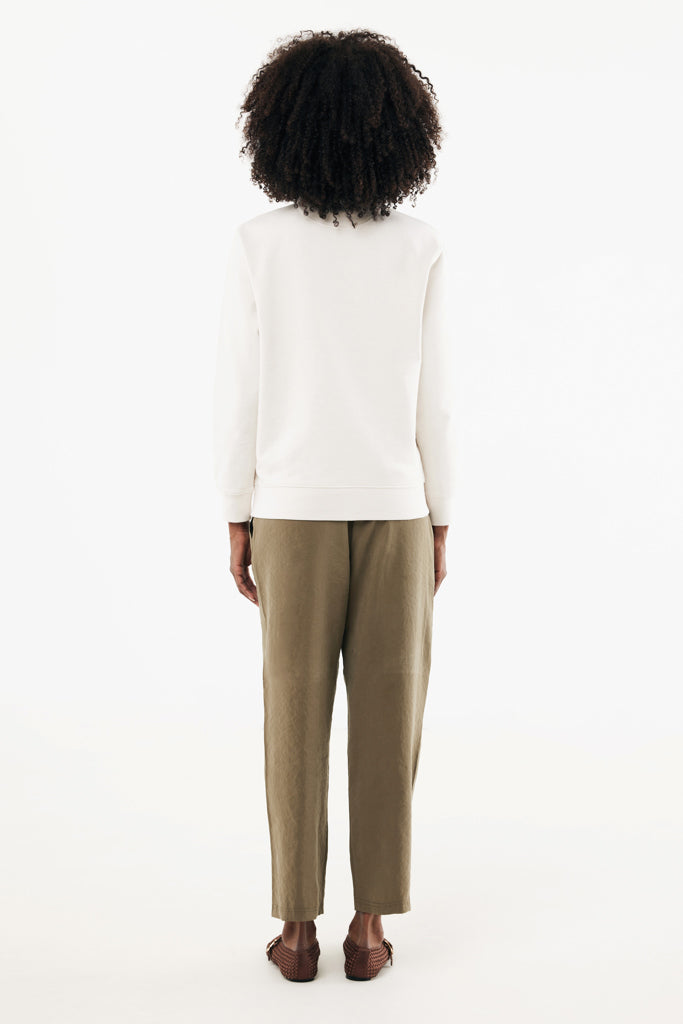IQONIQ Elgon recycled cotton quarter zip sweater