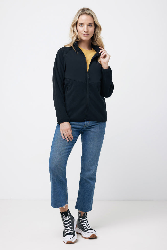 IQONIQ Talung recycled polyester microfleece zip through