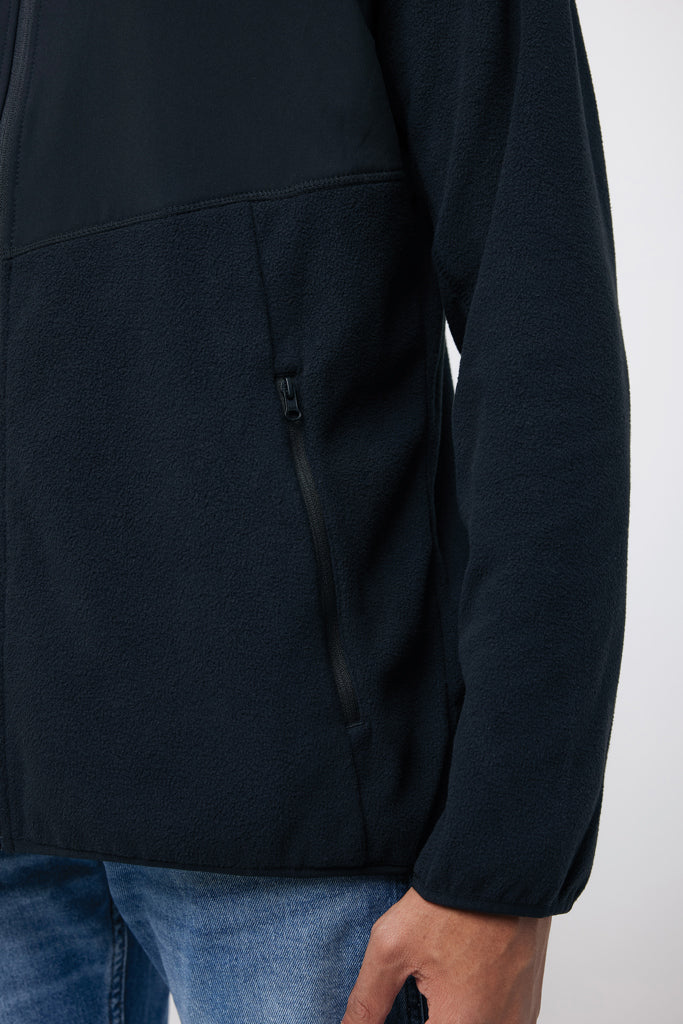 IQONIQ Talung recycled polyester microfleece zip through