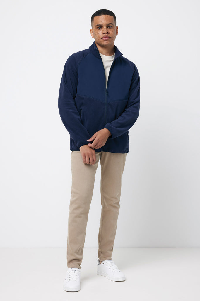 IQONIQ Talung recycled polyester microfleece zip through