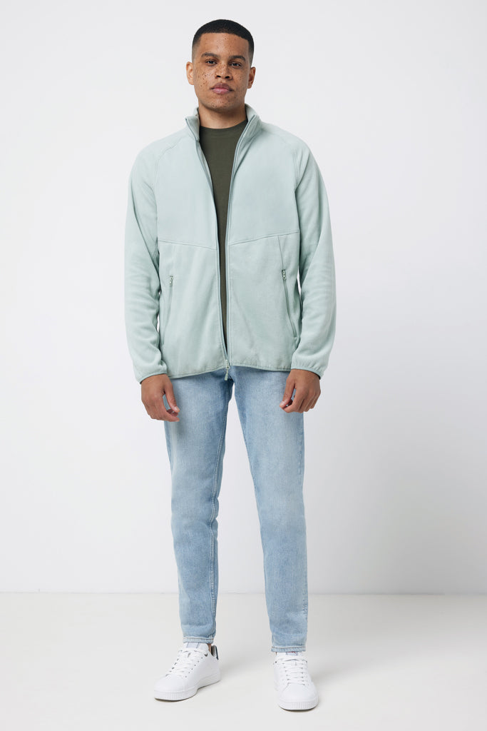 IQONIQ Talung recycled polyester microfleece zip through