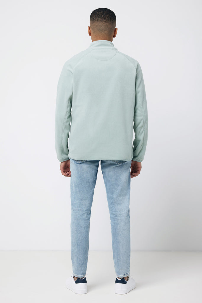 IQONIQ Talung recycled polyester microfleece zip through