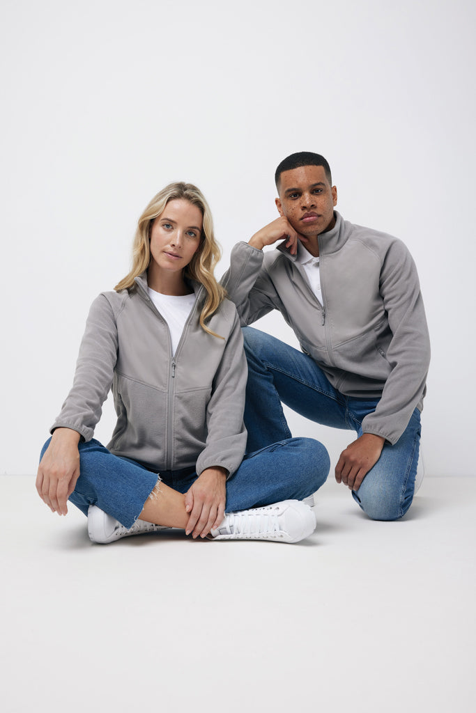 IQONIQ Talung recycled polyester microfleece zip through