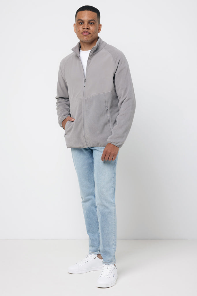 IQONIQ Talung recycled polyester microfleece zip through