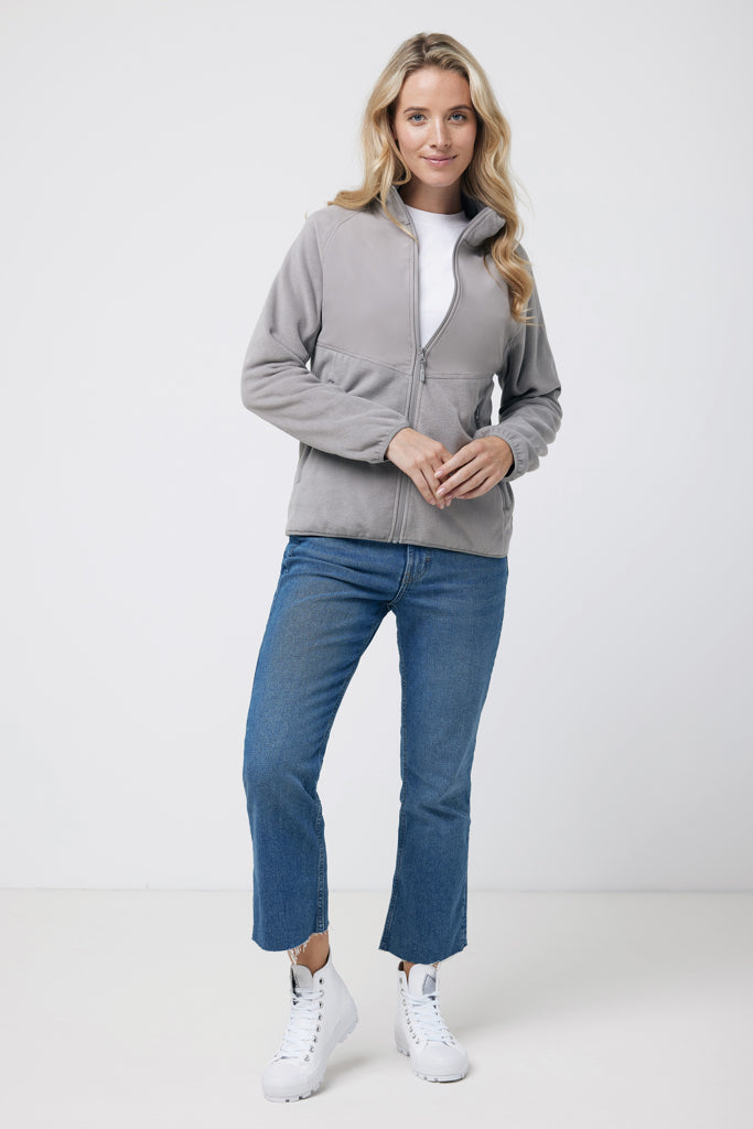 IQONIQ Talung recycled polyester microfleece zip through