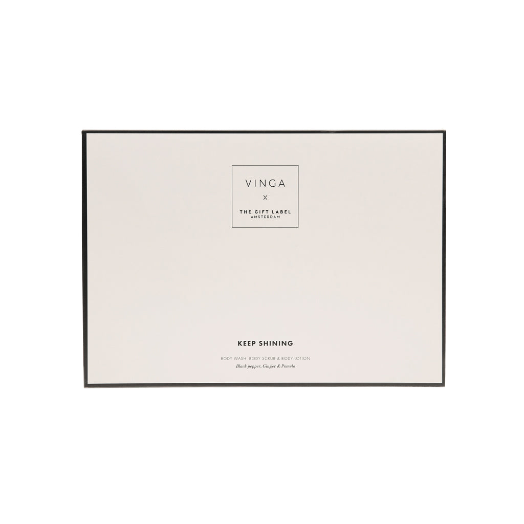 VINGA x TGL body care gift set