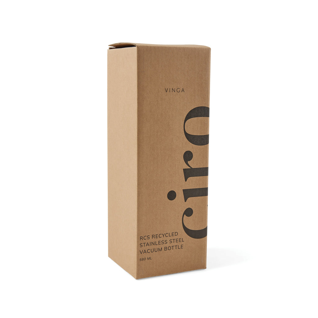 VINGA Ciro RCS recycled vacuum bottle 580ml