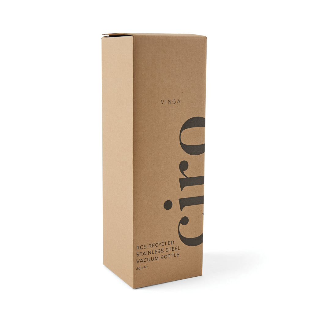 VINGA Ciro RCS recycled vacuum bottle 800ml