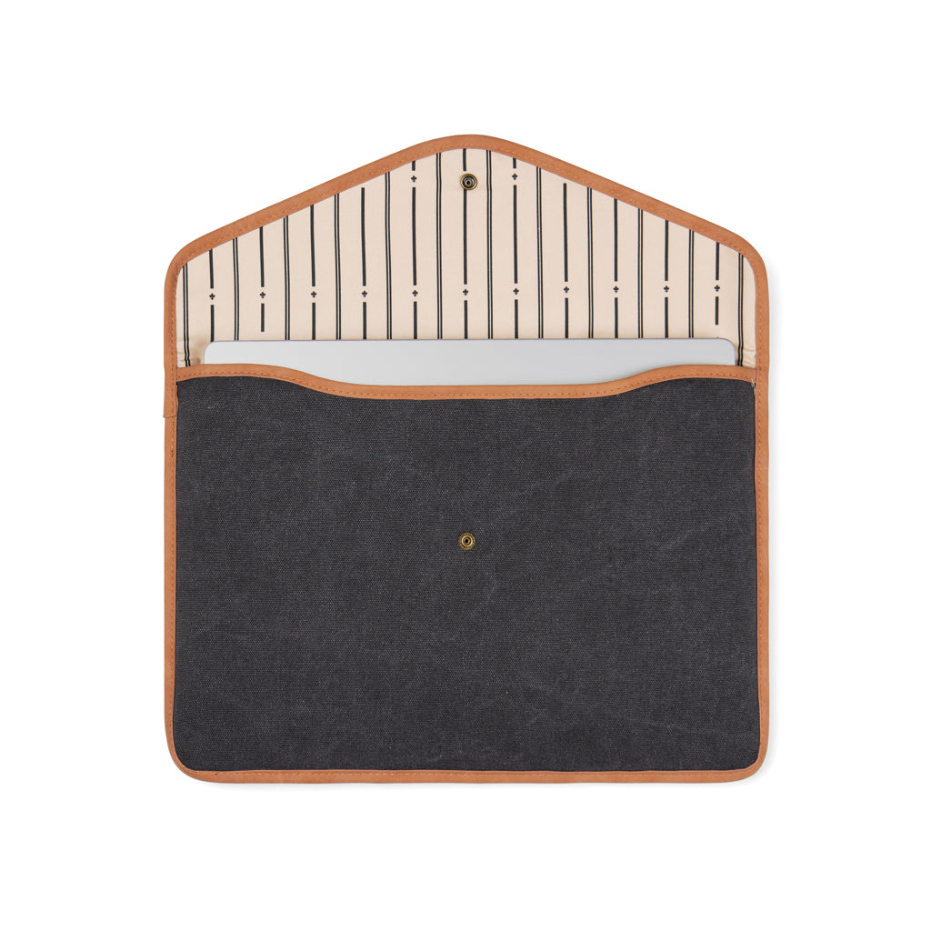 VINGA Bosler GRS recycled canvas 14" laptop sleeve