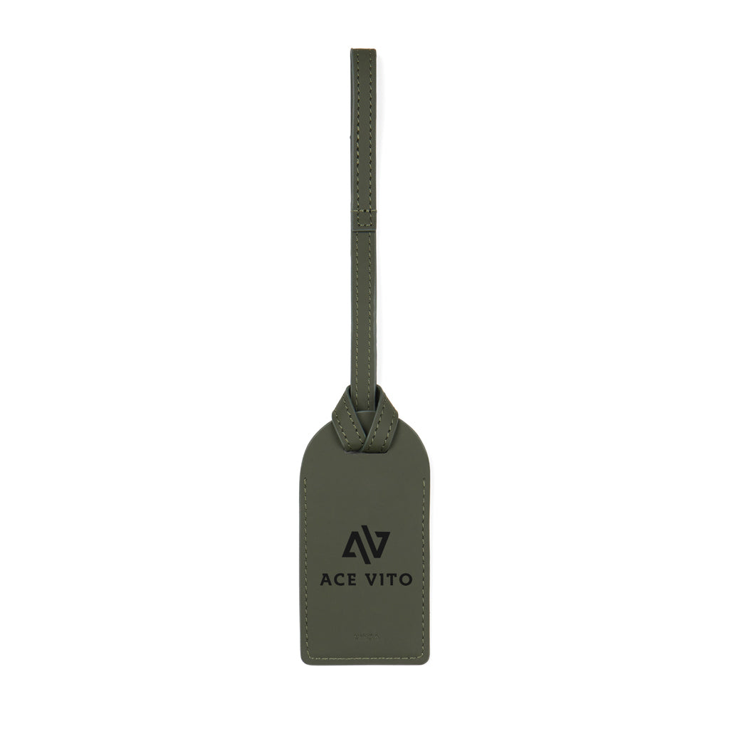 VINGA Baltimore RCS recycled polyester luggage tag