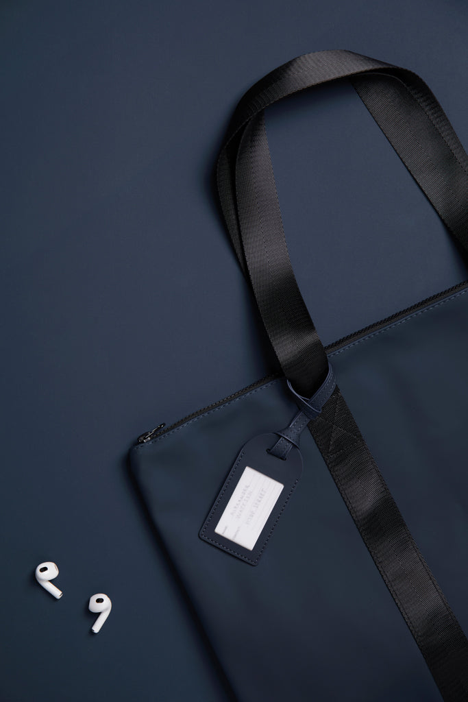 VINGA Baltimore RCS recycled polyester luggage tag